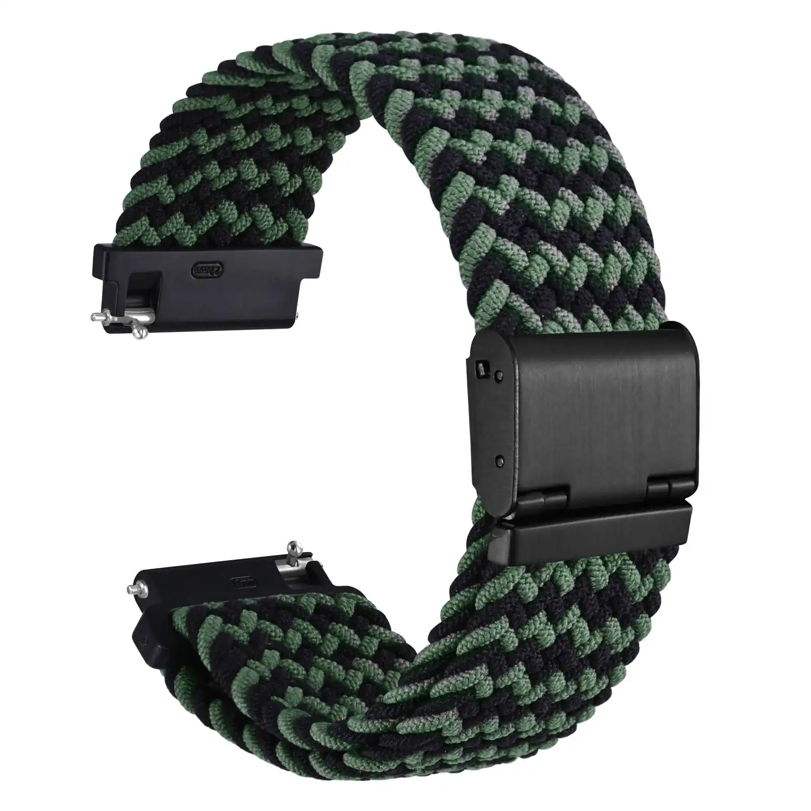 Braided nylon watch strap sale